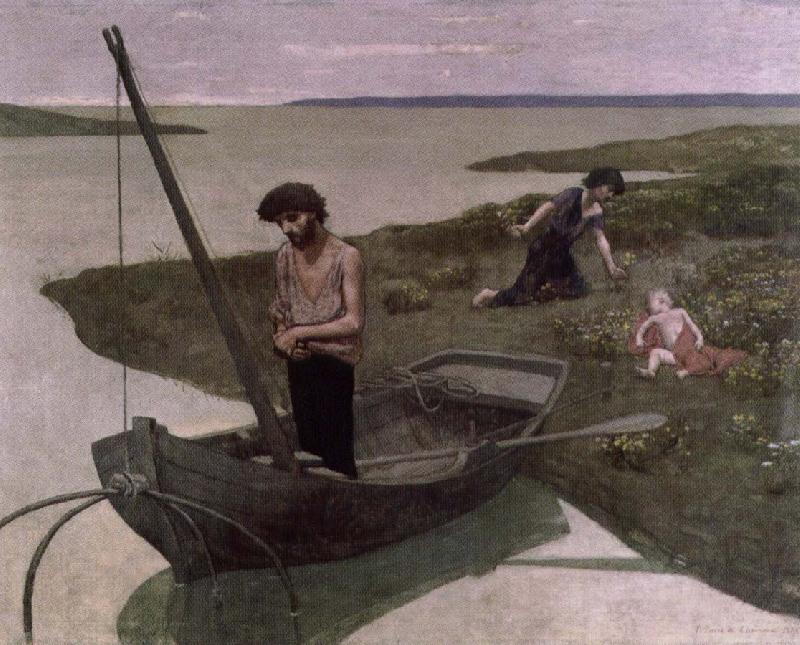 Pierre Puvis de Chavannes the poor fisherman oil painting picture